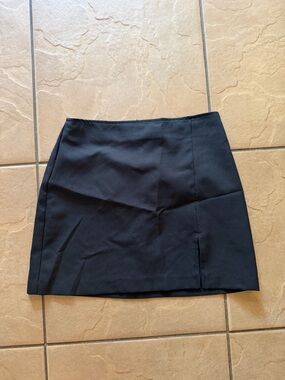 Star C.C.C Black Tailored Mini Skirt